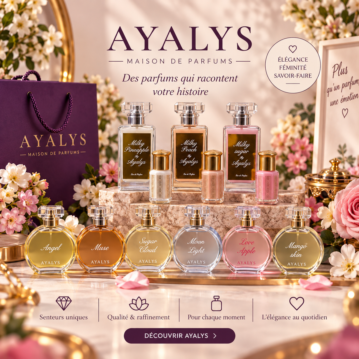 AYALYS Maison de Parfums – parfums et miniatures au Maroc