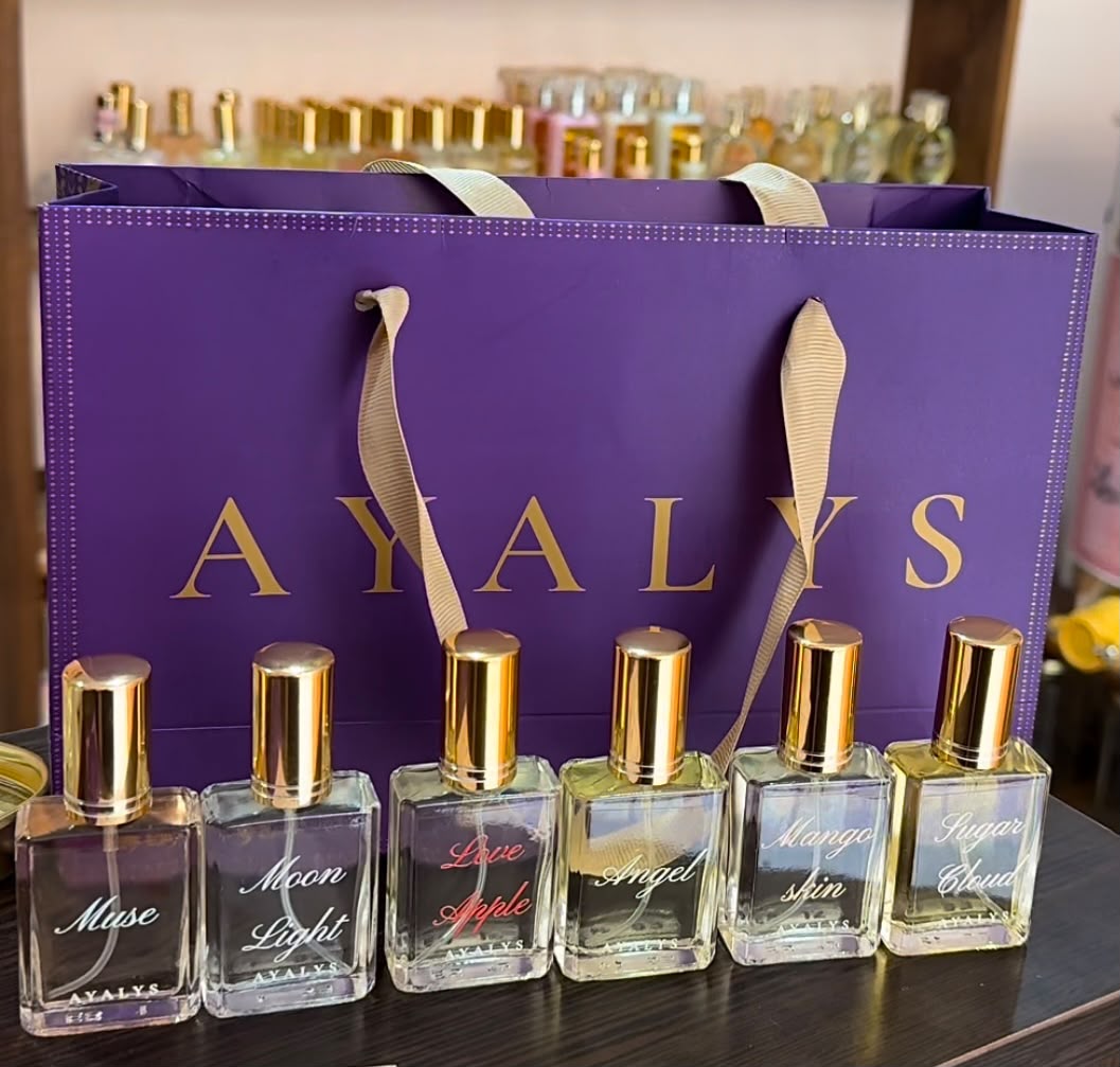 Pack 6 parfums miniature 15ml - AYALYS