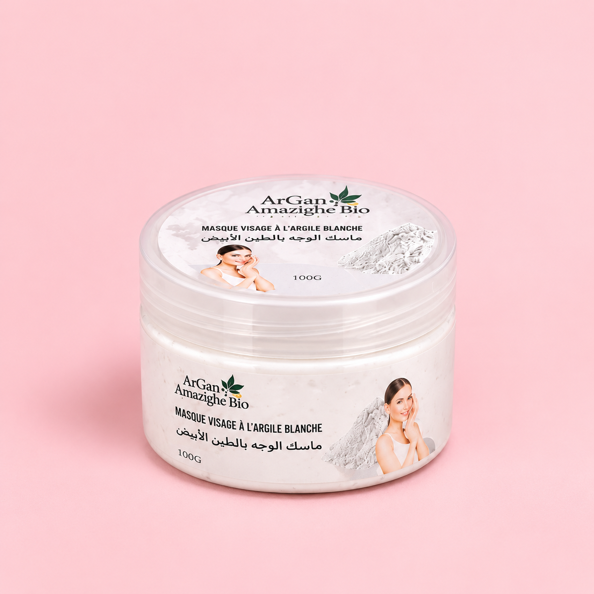 Masque Visage à l’Argile – 100 g 🌸