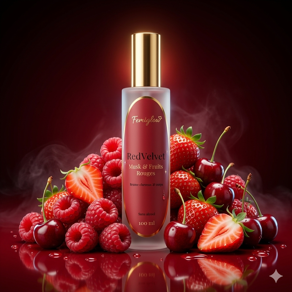 RedVelvet –  Musk Fruits Rouges | Sans Alcool - 100ml